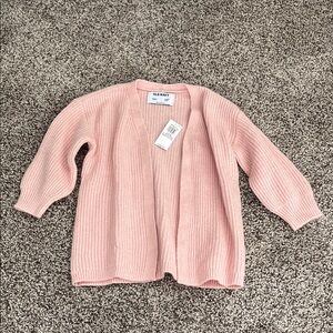 Old Navy Baby Girl Soft Pink Open-Front Cardigan Size 18-24 Month